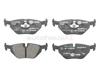Pagid 34216761241, 355007511 Brake Pad Set; Rear; OE Compound Narrow Clip Style For E36-46 3-Series - BMW | 34211160340 34211160533 34211161455 34211164501 3 Pagid 34216761241, 355007511 Brake Pad Set; Rear; OE Compound Narrow Clip Style For E36-46 3-Series - BMW | 34211160340 34211160533 34211161455 34211164501