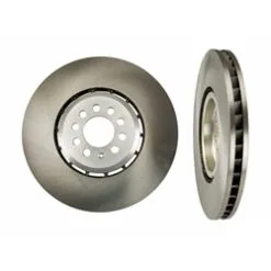 ATE 450458 Disc Brake Rotor; Front Left - Audi, VW