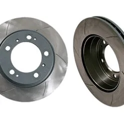 Sebro Sport Slotted 909324 Disc Brake Rotor; Rear Right - Porsche