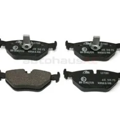 ATE Ceramic 34216761281, LD7090 Brake Pad Set; Rear - BMW