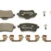 ATE 0074209020, 602782 Brake Pad Set; Rear - Mercedes | 0064203320 0064203420 0064206820 0074207720