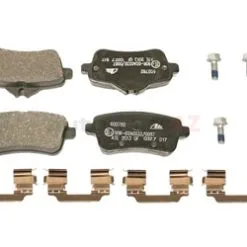 ATE 0074209020, 602782 Brake Pad Set; Rear - Mercedes | 0064203320 0064203420 0064206820 0074207720