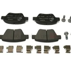 ATE 5K0698451A, 603858 Brake Pad Set; Rear - Audi, VW | 5K0698451C 5K0698451D