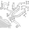 Genuine BMW 11537830558 Coolant Bypass Pipe - BMW
