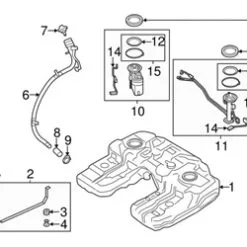Genuine BMW 16117324296 Fuel Pump, Electric; Right - BMW