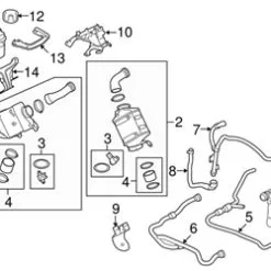 Genuine BMW 17137589527 Engine Coolant Recovery Tank Bracket - BMW