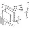 Genuine BMW 17138610661 Expansion Tank/Coolant Reservoir - BMW -Porsche Parts shop BM 17138610661