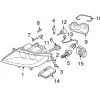 Genuine BMW 63127165665 Headlight Assembly; Left - BMW | 63126925953 -Porsche Parts shop BM 63127165665