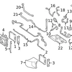 Genuine Mercedes 4635010900 Coolant Outlet Flange; Right - Mercedes