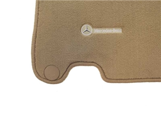 Genuine Mercedes Q6680511 Floor Mat Set; Stone - Mercedes | BQ6680511 4 Genuine Mercedes Q6680511 Floor Mat Set; Stone - Mercedes | BQ6680511 - Image 2