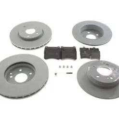 AAZ Preferred MB203BRAKEKIT Disc Brake Pad And Rotor Kit - Mercedes