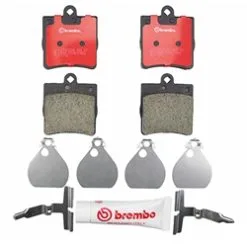 Brembo P50025N Brake Pad Set; Rear - Chrysler, Mercedes