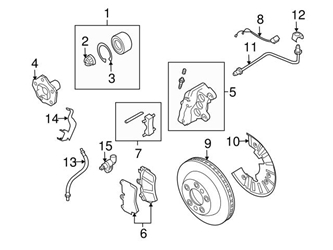 Genuine Porsche 95561236582 Brake Pad Wear Sensor; Left, Right - Porsche | 95561236580 3 Genuine Porsche 95561236582 Brake Pad Wear Sensor; Left, Right - Porsche | 95561236580