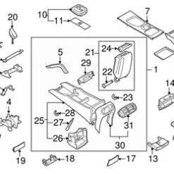 Genuine Porsche 95561325720 Active Suspension Mode Switch - Porsche