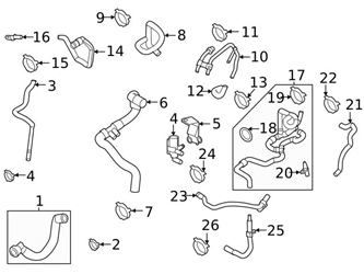 Genuine Porsche PAB121485 Coolant Pipe - Porsche | PAB12148510 3 Genuine Porsche PAB121485 Coolant Pipe - Porsche | PAB12148510