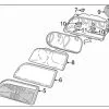 Genuine Volvo 30896587 Headlight Assembly; Right - Volvo -Porsche Parts shop VO 30896587