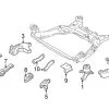 Genuine Volvo 31316877 Engine Mount; Left - Volvo | 31277657 -Porsche Parts shop VO 31316877