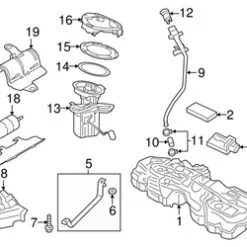 Genuine Volvo 31392029 Fuel Pump, Electric - Volvo