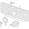 Genuine Volvo 31698388 Grille - Volvo -Porsche Parts shop VO 31698388