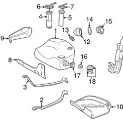 Genuine Volvo 9480152 Fuel Pump, Electric - Volvo