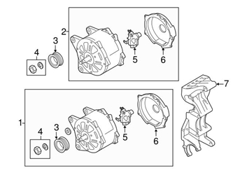 Genuine VW/Audi 03H903023KX Alternator - VW | VW03H903023KX 3 Genuine VW/Audi 03H903023KX Alternator - VW | VW03H903023KX