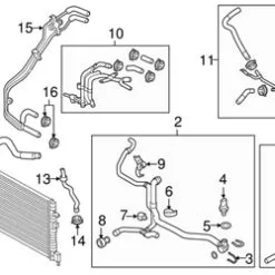 Genuine VW/Audi 04L919501 Coolant Temperature Sensor - Audi, VW | 04E919501B VW04L919501