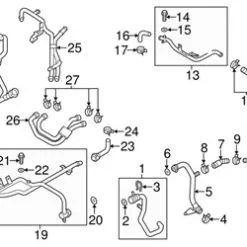 Genuine VW/Audi 059121105C Coolant Hose - VW | VW059121105C