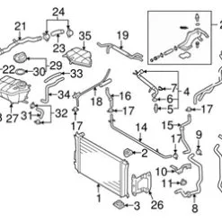 Genuine VW/Audi 07C121486L Coolant Pipe - VW | VW07C121486L