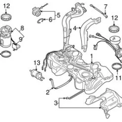 Genuine VW/Audi 1K0919051DD Fuel Pump, Electric; Right - Audi, VW | 1K0919051BJ 1K0919051BL 1K0919051CM VW1K0919051DD