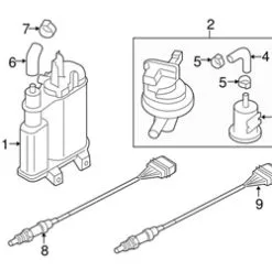 Genuine VW/Audi 3C0906201B Fuel Vapor Leak Detection Pump - VW | VW3C0906201B