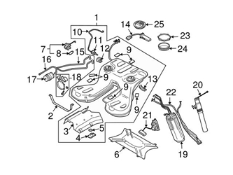 Genuine VW/Audi 4E0919715 Fuel Pump Reservoir Return Hose; Left Upper, Left - Audi | 4E0919715A AU4E0919715 3 Genuine VW/Audi 4E0919715 Fuel Pump Reservoir Return Hose; Left Upper, Left - Audi | 4E0919715A AU4E0919715