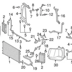 Genuine VW/Audi 4M0122902H Radiator Coolant Hose - Audi | AU4M0122902H