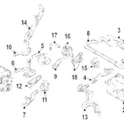 Genuine VW/Audi 4N0145947D Radiator Coolant Hose - Audi | AU4N0145947D