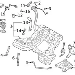 Genuine VW/Audi 4N0971727A Fuel Pump Wiring Harness - Audi | AU4N0971727A