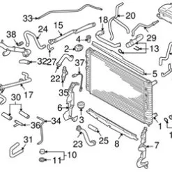 Genuine VW/Audi 4Z7121102 Coolant Hose - Audi | AU4Z7121102
