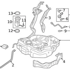 Genuine VW/Audi 5QM919051B Fuel Pump And Strainer Set - VW | VW5QM919051B