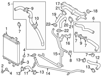 Genuine VW/Audi 7L8121065AB Coolant Pipe - Audi | AU7L8121065AB 3 Genuine VW/Audi 7L8121065AB Coolant Pipe - Audi | AU7L8121065AB