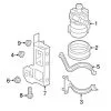 Genuine VW/Audi 8R0121261M Water Pump Bracket - Audi | AU8R0121261M -Porsche Parts shop VW 8R0121261M