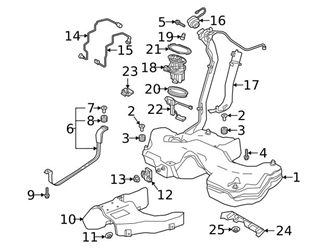 Genuine VW/Audi 8W0201220A Fuel Pump Wiring Harness - Audi | AU8W0201220A 3 Genuine VW/Audi 8W0201220A Fuel Pump Wiring Harness - Audi | AU8W0201220A